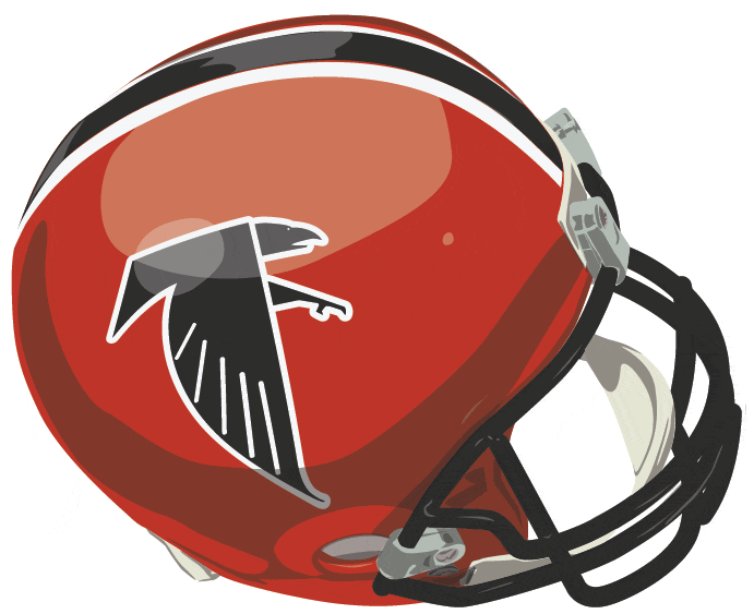 Atlanta Falcons 1984-1989 Helmet logo DIY iron on transfer (heat transfer)